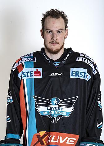 Troy Rutkowski (EHC Liwest Black Wings Linz) Portraits 19/20, EHC Liwest Black Wings Linz