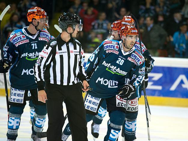 Brad Moran, Linz, EHC Liwest Black Wings Linz vs HDD Telemach Olimpija Ljubljana