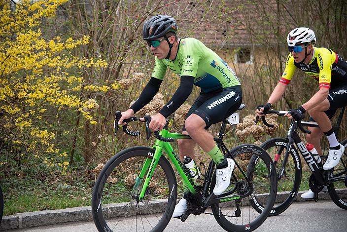 Sieger Riccardo Verza (ITA, Hrinkow Advarics) Herren Elite, U23, Radliga, 62. Radsaison-Eröffnungsrennen Leonding, Oberösterreich