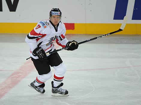 #17 Michael Grabner, AUT, Team Austria. Oesterreich und Team Ukraine
