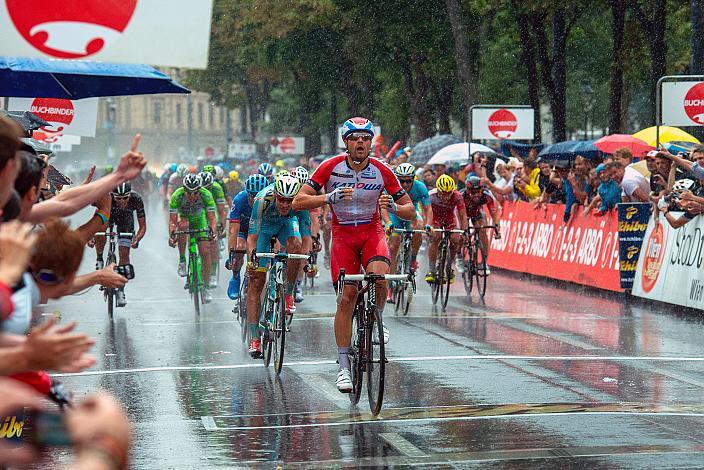 Etappensieger Marco Haller (AUT, Team Katusha) 8. Etappe Podersdorf, Burgenland - Wien
