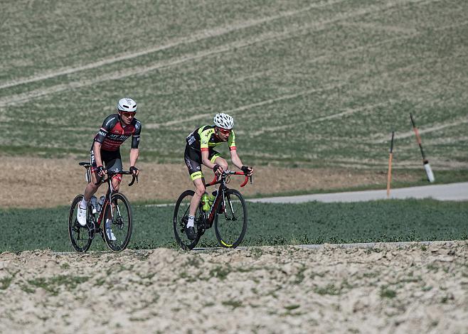 Maximilian Kuen (AUT, My Bike Stevens), Roland Thalmann (SUI, Team Vorarlberg Santic)