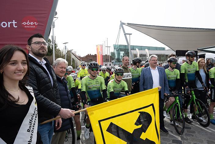 Start Herren Elite, U23, Radliga, 62. Radsaison-Eröffnungsrennen Leonding, Oberösterreich 