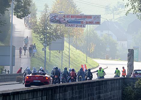 Start der Klasse bis 125ccm 