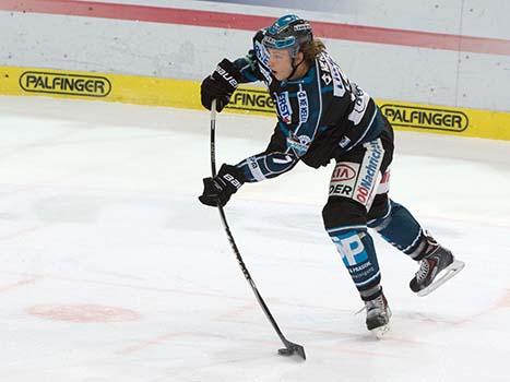 Brian Lebler, Linz EHC Liwest Black Wings Linz vs Salzburg,