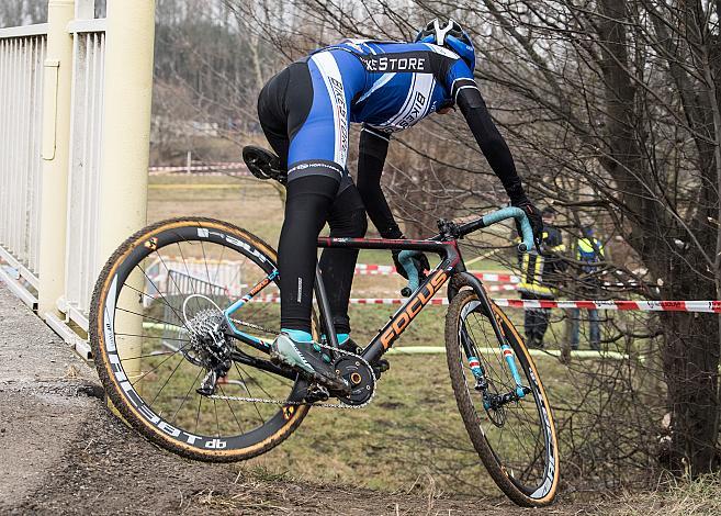 07.01.2018, St. Pölten, AUT, Rad Querfeldein Staatsmeisterschaft Elite Herren, 2018, St. Pölten, Niederösterreich, im Bild Nadja Heigl (AUT, Sportunion Bikestore.cc Team) //  during cycling cross championship, St. Pölten, Niederös