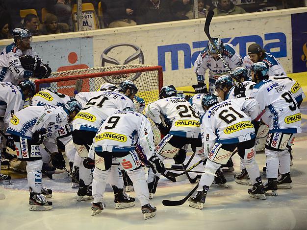 Die Black Wings in Klagenfurt  (Liwest Black Wings Linz) und (EC KAC), EC KAC vs EHC Liwest Black Wings Linz, Spiel 6, Play-Offs, Semifinale 