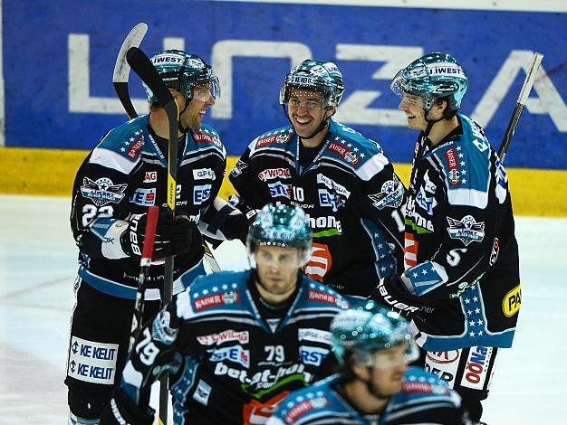 Linz feiert, EHC Liwest Black Wings Linz vs Dornbirner EC