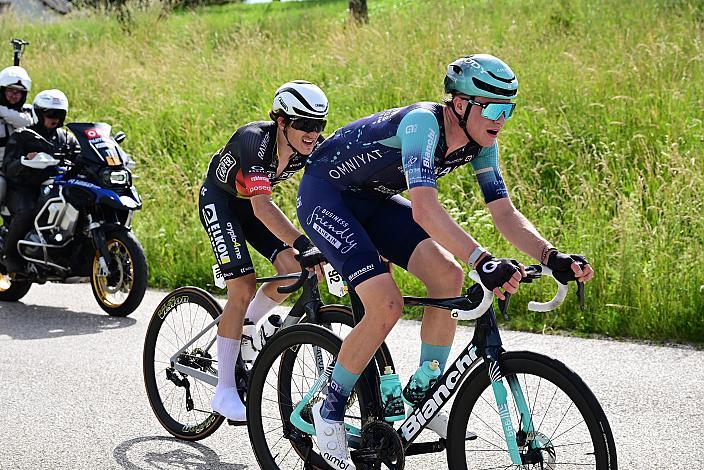 Milan Kadlec (CZE, Team Elkov Crypto4me), Seth Dunwoody (IRE, Bahrain Victorious Development Team), 3. Etappe Asten - Bad Schallerbach, Oberösterreich Rundfahrt