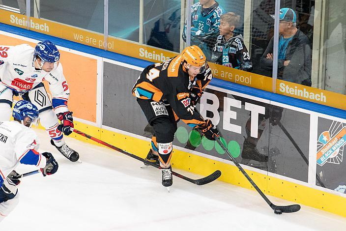 Josh Roach (Steinbach Black Wings Linz) Steinbach Black Wings Linz vs HC Tiwag Innsbruck - Die Haie, bet-at-home ICE Hockey League