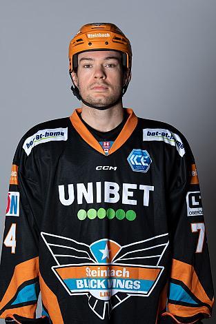 Josh Roach (Steinbach Black Wings Linz) Steinbach Black Wings Linz, bet-at-home ICE Hockey League