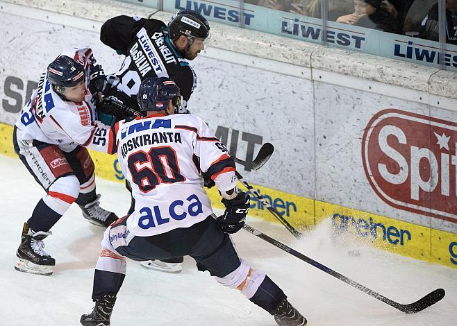 Dan DaSilva (EHC Liwest Black Wings Linz)  EHC Liwest Black Wings Linz vs KHL Medvescak Zagreb, Platzierungsrunde