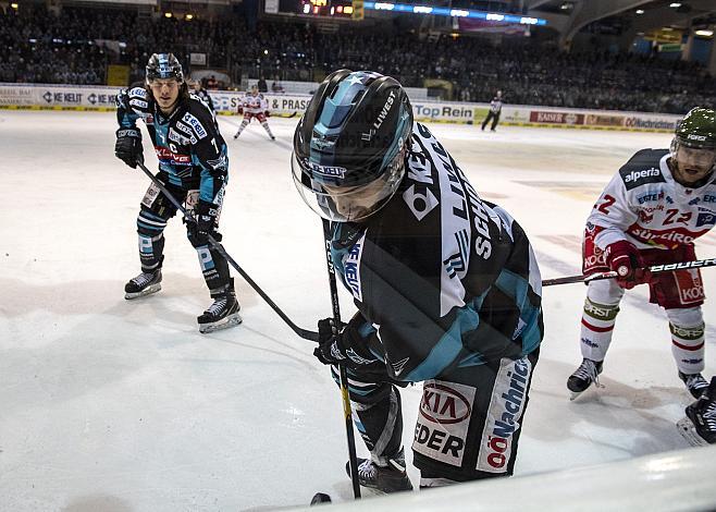 Rick Schofield (EHC Liwest Black Wings Linz) EHC Liwest Black Wings Linz vs HCB Suedtirol Alperia