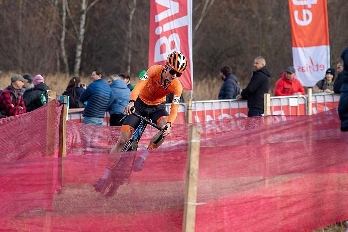 Sieger Nr. 20 David Haverdings (NED), Junioren, UCI Cyclocross World Cup, Tabor CZ