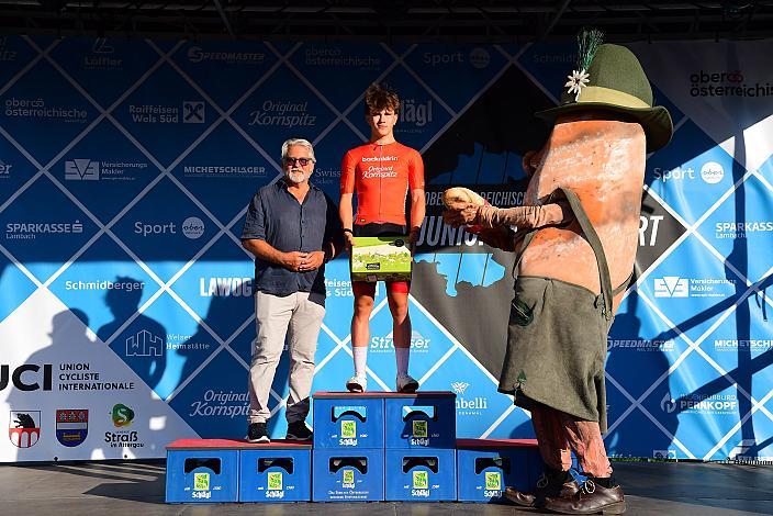 Niklas Wiesmayr (AUT, Österreich), 2. Etappe,  51. Int. Oberösterreich Junioren Rundfahrt, Eberstalzell - Eberstalzell