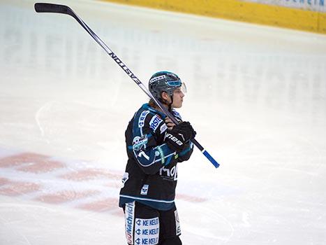 Brian Lebler, Linz EHC Liwest Black Wings Linz vs HDD Telemach Olympija Ljubljana