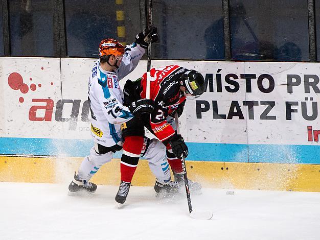 Daniel Oberkofler, Linz fightet an der Bande , HC Orli Znojmo vs. EHC Liwest Black Wings Linz 5. Viertelfinale, Play-Off