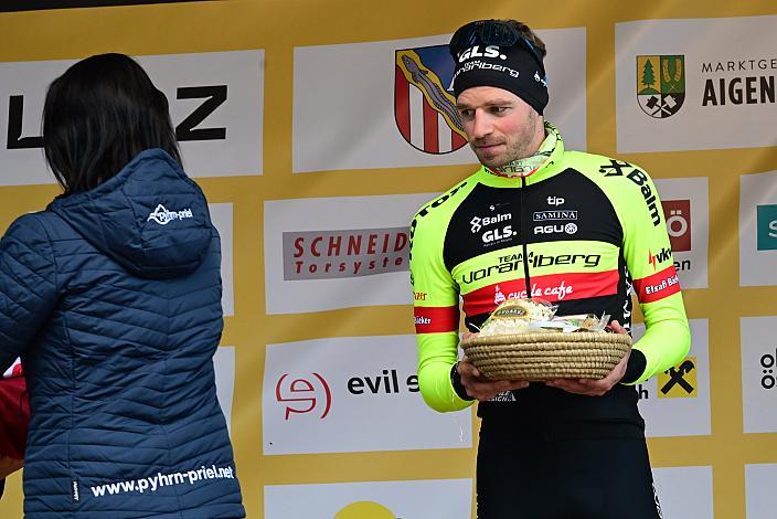 Im Bergtrikot Lukas Meiler (GER, Team Vorarlberg),  St. Florian - Höss, Hinterstoder , 14. Int. Raiffeisen OÖ-Radrundfahrt UCI Kat. 2.2