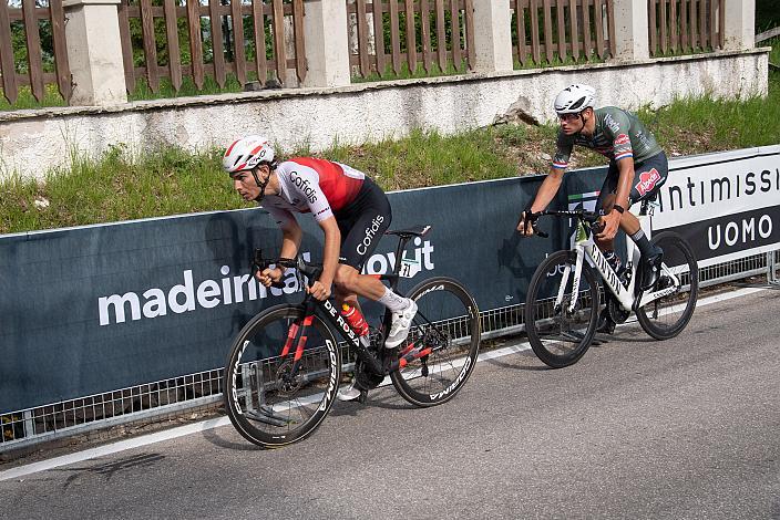 Guillaume Martin (FRA, Cofidis), Mathieu van der Poel (NED, Alpecin-Fenix) Stage 17 Ponte di Legno - Lavarone, 105. Giro d Italia, UCI Worl Tour