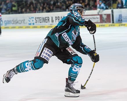 Rick Schofield (EHC Liwest Black Wings Linz) EHC Liwest Black Wings Linz vs EC VSV