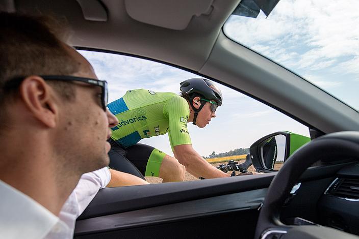 Luka Pajek (SLO, Hrinkow Advarics Cycleang Team) in der Ausreissergruppe  Giro del Veneto UCI 1.1