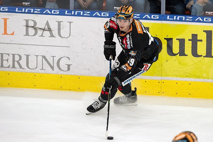 Graham Knott (Steinbach Black Wings Linz) Steinbach Black Wings Linz vs Migross Supermercati Asiago Hockey 1935, 14. Runde ICE Hockey League, Steinbach Black Wings Linz, Linz AG Eisarena 