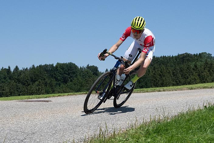 Bester Erstjähriger Junior Jasper Verbrugge (BEL, Acrog-Tormans), 3. Etappe Bad Wimsbach - Strass im Attergau, Int. Oberösterreichische Versicherung OÖ Junioren Oberösterreich Rundfahrt