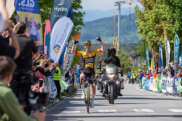 Sieger Johannes Staune-Mittet (NOR, Team Jumbo-Visma)  Herren Elite, U23, Radliga, GP Vorarlberg, Nenzing