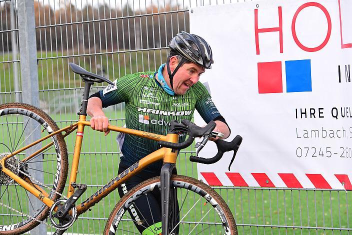 Wolfgang Spatt (AUT, Hrinkow Bikes Steyr), Radquerfeldein GP um das Sportzentrum Gunskirchen, Rad Cyclo Cross,