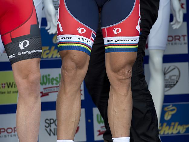 Die Beine von #42 Thor Hushovd, NOR, BMC Racing Team  
