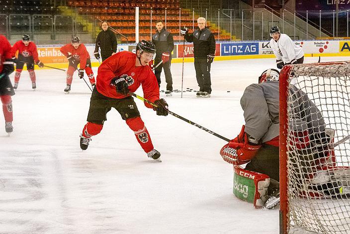 Gerd Kragl (Steinbach Black Wings Linz), Eishockey Nationalteam, Trainingscamp Linz, Oberösterreich 