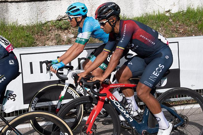 Mirco Maestri (ITA, EOLO-Kometa), Jhonatan Narvaez (VEN, Ineos Grenadiers)Stage 17 Ponte di Legno - Lavarone, 105. Giro d Italia, UCI Worl Tour