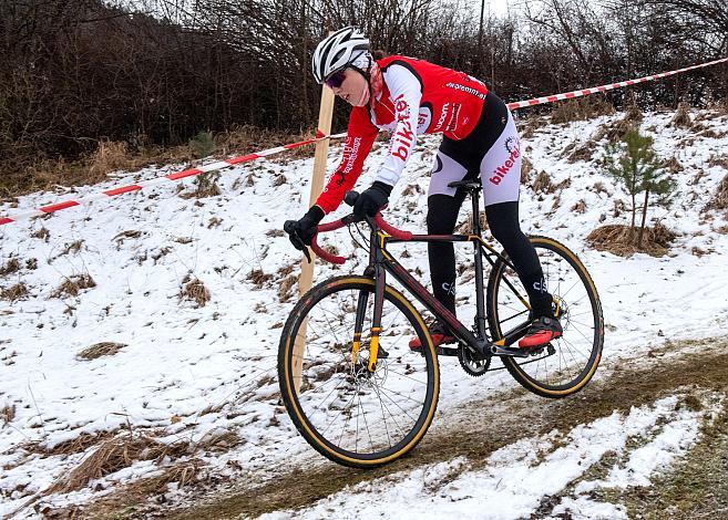 Fiona Klien (AUT, RC Bikerei) Rad Cyclo Cross Staatsmeisterschaft 2021, Neusiedl/Waidamannsfeld, Niederösterreich