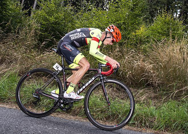 Patrick Schelling (Team Vorarlberg Santic)  3. Etappe, Einzelzeitfahren, , Krumau - Klet, Cesky Krumlov -Klet, Tour of South Bohemia, Okolo jiznich Cech,