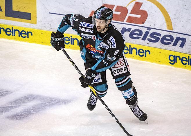 Rick Schofield (EHC Liwest Black Wings Linz) EHC Liwest Black Wings Linz vs Fehervar AV 19