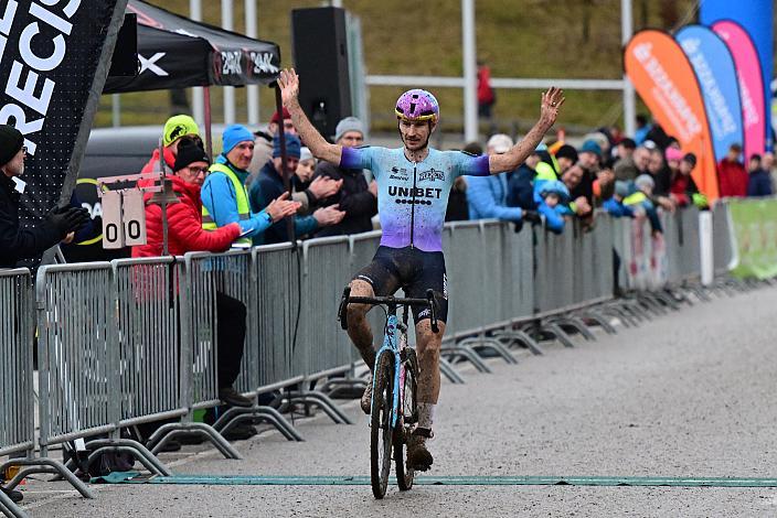 Lander Loockx (BEL, Unibet Tietema Rockets), 4.Radquerfeldein GP um das Sportzentrum Gunskirchen, Rad Cyclo Cross, 