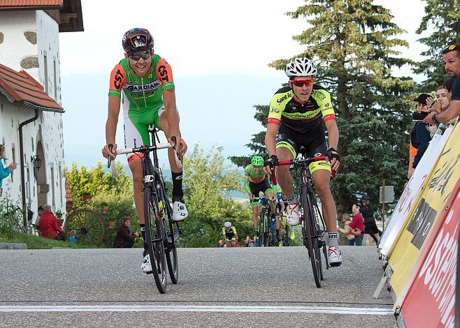 Simone Sterbini (ITA, Bardiani CSF), Patrick Schelling (Team Vorarlberg Santic)  1. Etappe Linz - Pelmberg