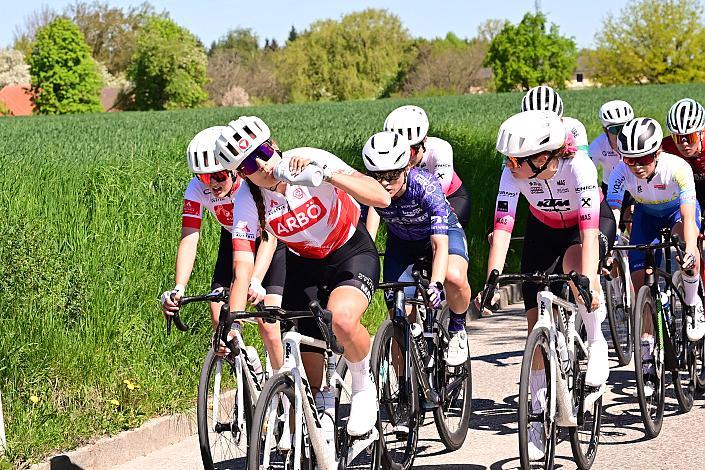 Siegerin und führende Road Cycling League Tabea Huys (AUT, Tirol Woman Cycling),  Damen Elite, U23, Road Cycling League Austria, 64. Raika Kirschbluetenrennen, Wels, Oberösterreich