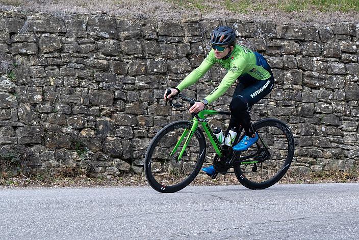 Raphael Hammerschmid (AUT, Hrinkow Advarics) Trainingscamp Porec, Kroatien, Team Hrinkow Advarics Cycleang, UCI Continental Team, 