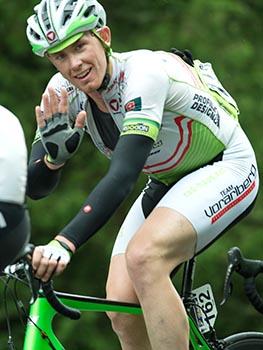 Andreas Hofer, Team Vorarlberg an der Spitze der Verfolger.