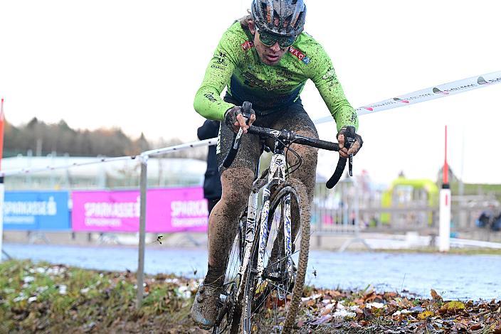 Marvin Hammerschmid (AUT, Hrinkow Advarics) Radquerfeldein GP um das Sportzentrum Gunskirchen, Rad Cyclo Cross,