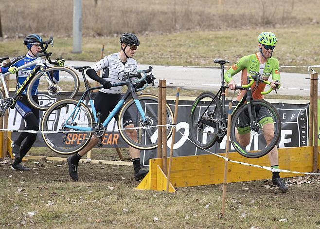 Felix Ritzinger (AUT, Pushbikers),  Andreas Hofer (AUT, Hrinkow Advarics Cycleang Team),  Rad Cyclo Cross Staatsmeisterschaft 2019