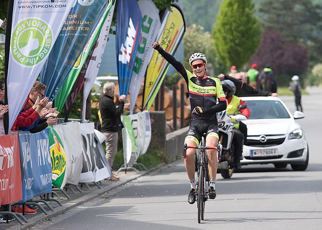   Gian Friesecke (SUI, Team Vorarlberg Santic), Sieger,  