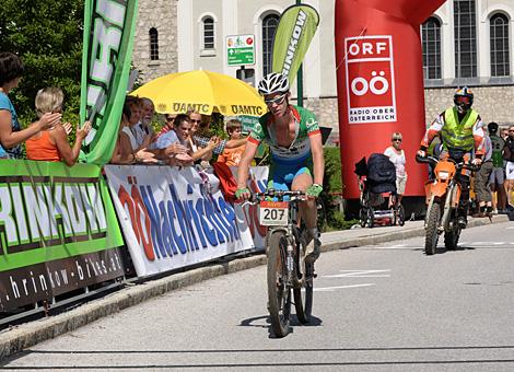 Christian Brack, Team Langenlois, Sieger auf der Medium Distanz. 