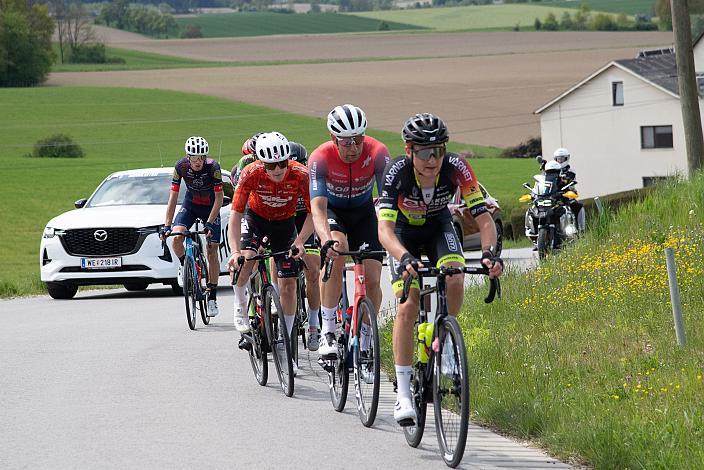 Roger Kluge (GER, Rad Net Osswald), Adam Obdrzalek (CZE, Team Elkov Kasper), Sebastian Putz (AUT, Tirol KTM Cycling Team)  Herren Elite, U23, Road Cycling League Austria, 62. Raika Kirschbluetenrennen, Wels, Oberösterreich