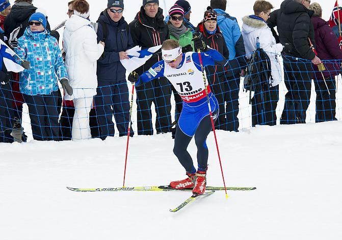 #73 Lukas Bauer, CZE, Nordische Ski WM 2013, Val di Fiemme, Tesero, 15km Herren