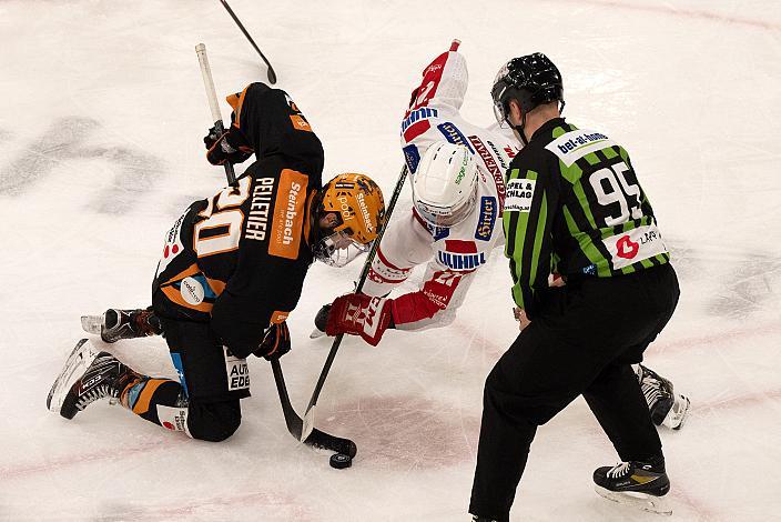 Will Pelletier (Steinbach Black Wings Linz), Manuel Geier (EC KAC)  Steinbach Black Wings Linz vs EC KAC, bet-at-home ICE Hockey League