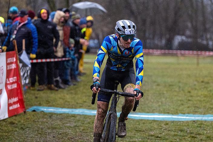 2. Platz Philipp Heigl (AUT, Team Bikestore). Rad Cyclo Cross, ÖSTM/ÖM Querfeldein  Langenzersdorf, Seeschlacht