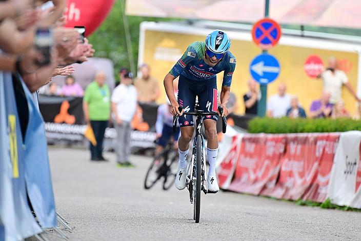 Etappensieger Henrique RIBEIRO BRAVO (BRA, SOUDAL QUICK-STEP DEVO TEAM) 1. Etappe Linz Hauptplatz - Pöstlingberg, Oberösterreich Rundfahrt