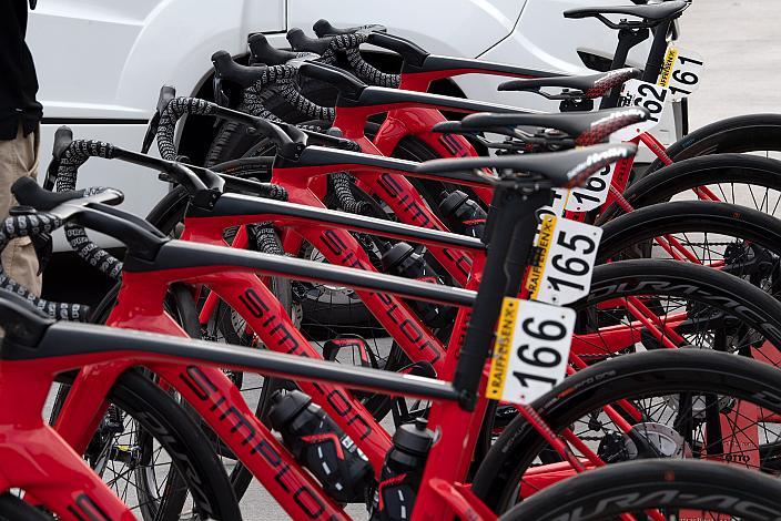 Team Lotto Kern Haus, GER  Simplon Rennräder 1. Etappe Wels - Maria Schmolln, Int. Raiffeisen Oberösterreich Rundfahrt UCI Kat. 2.2